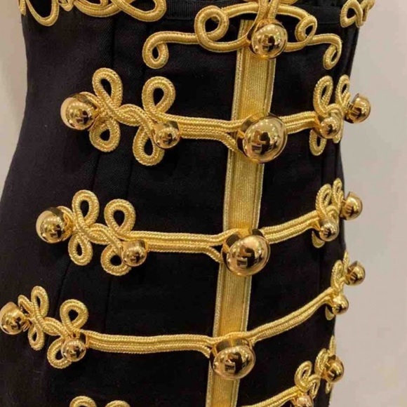 Dolce & Gabanna WOOL MID-LENGTH DRESS buttons customized - Picture 10 of 15